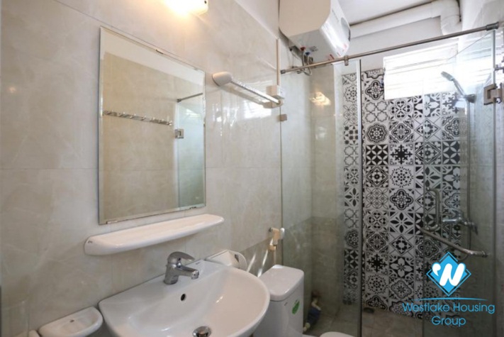 Bright apartment for rent in Yen Phu Street, Tay Ho, Ha Noi