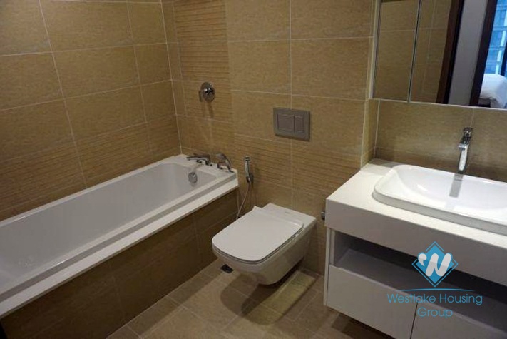 Newly 1 bedroom apartment for rent in Vinhome metropolis in Lieu Giai, Ba dinh, Ha noi
