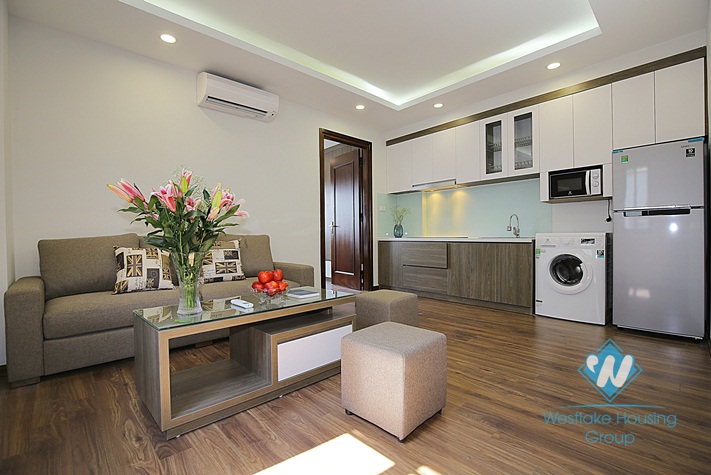 Newly and good quality 1 bedroom apartment for rent in Dao tan, Ba dinh