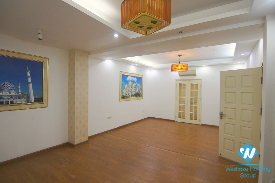 A Bright Spacious 4th floor house for rent in Ba Dinh 