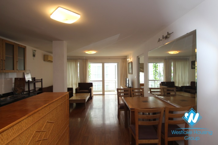 Lovely apartment for rent on the 3rd floor in Xuan Dieu, Ha Noi