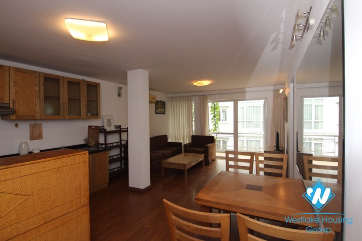 Lovely apartment for rent on the 3rd floor in Xuan Dieu, Ha Noi