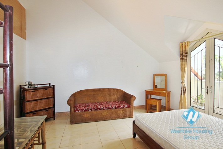 An afforable 3 bedroom house for rent in Xuan dieu, Tay ho, Ha noi