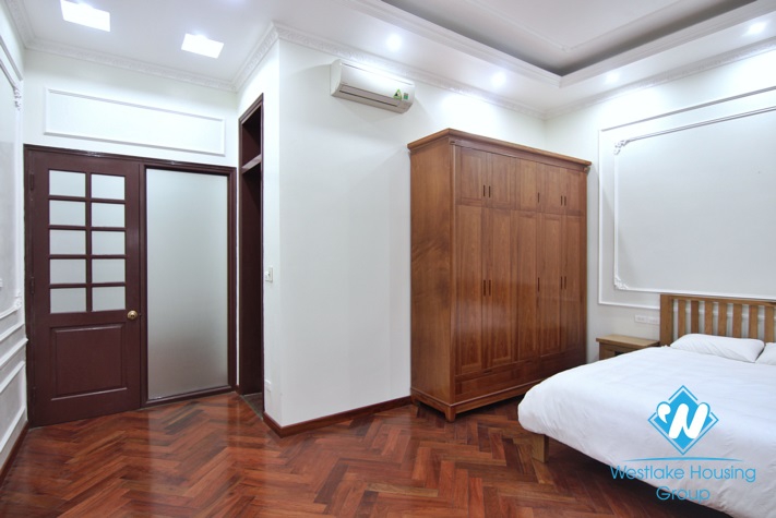 Unfurnished house is available for rent in Tay Ho, Hanoi