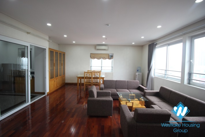 A duplex 3 bedroom apartment for rent in Ba dinh, Ha noi