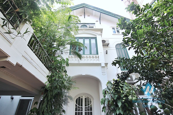 Affordable house with swimming pool for rent in Tu hoa, Tay ho, Ha noi