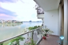 Gorgeous lake view apartment for rent on Quang An street, Tay Ho