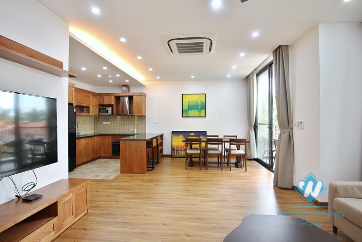 Brand new 2 bedroom apartment with lot of natural light in Xuan dieu, Tay ho, Ha noi