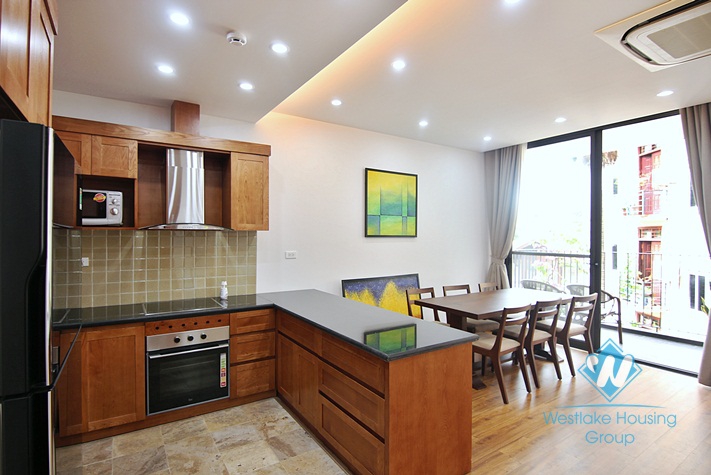Brand new 2 bedroom apartment with lot of natural light in Xuan dieu, Tay ho, Ha noi