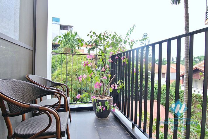 Brand new 2 bedroom apartment with lot of natural light in Xuan dieu, Tay ho, Ha noi
