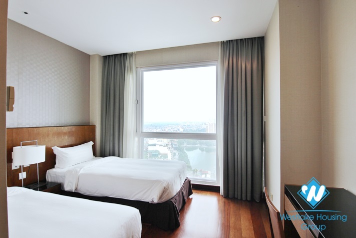 An excellent duplex apartment rental in Fraser Suites, Hanoi