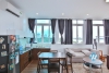 Beautiful top floor 1 bedroom apartment for rent in Tay Ho, Ha Noi