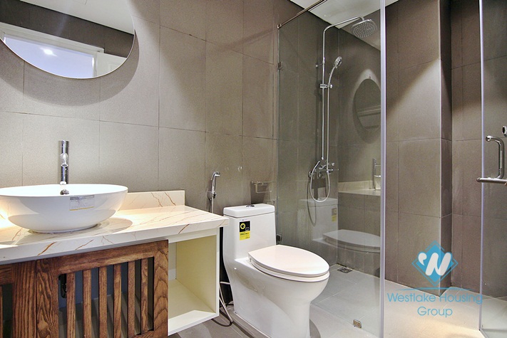 Brand new and modern 1 bedroom apartment for rent in Yen phu village, Tay ho