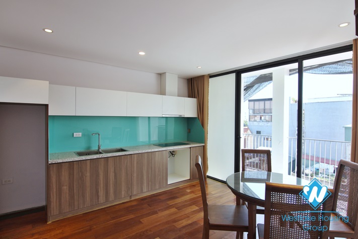 A brand new with lake view one bedroom apartment in Tay Ho District