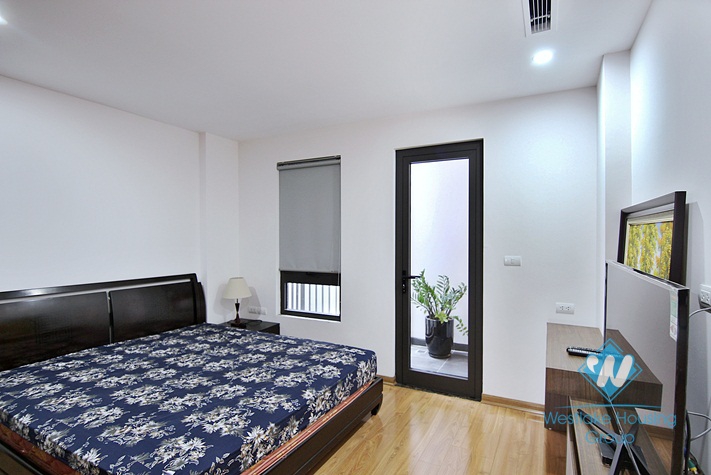 Newly and spacious 1 bedroom apartment for rent in Tay ho, Ha noi