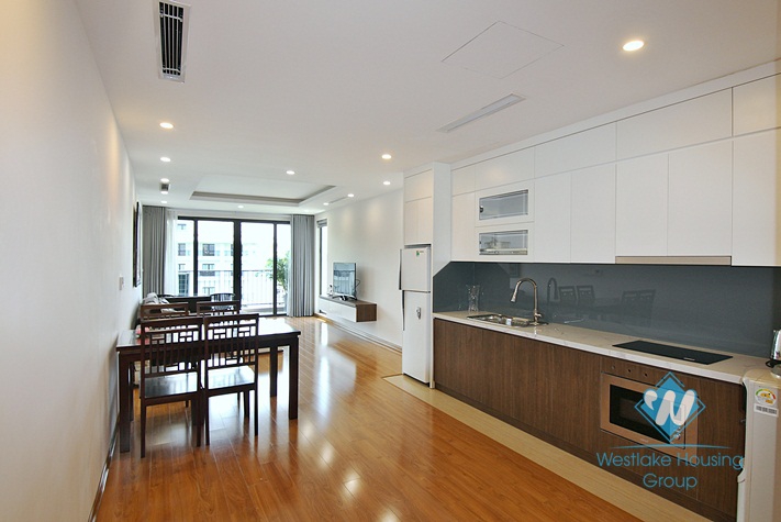 Newly and spacious 1 bedroom apartment for rent in Tay ho, Ha noi
