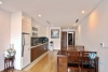 Newly and spacious 1 bedroom apartment for rent in Tay ho, Ha noi