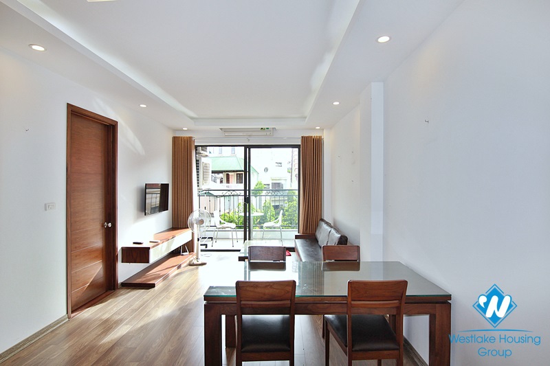 Absolutely stunning 1-bedroom apartment with a big balcony in Yen Phu 