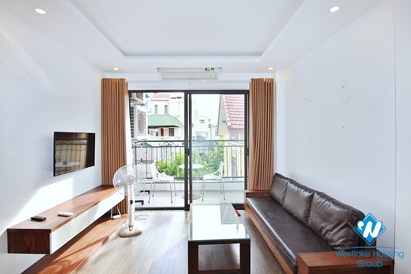 Absolutely stunning 1-bedroom apartment with a big balcony in Yen Phu 