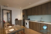 A modern serviced apartment with beautiful city view for rent in Ba Dinh District 