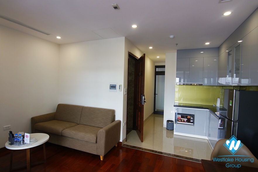 A  Fashionable and modern furnitured apartment with 1 bedroom for rent on Ba Dinh 