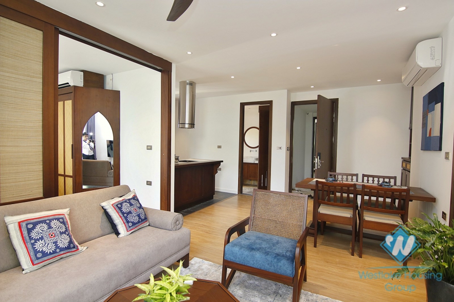 Two bedroom apartment for rent in the center of Hoan Kiem, Hanoi