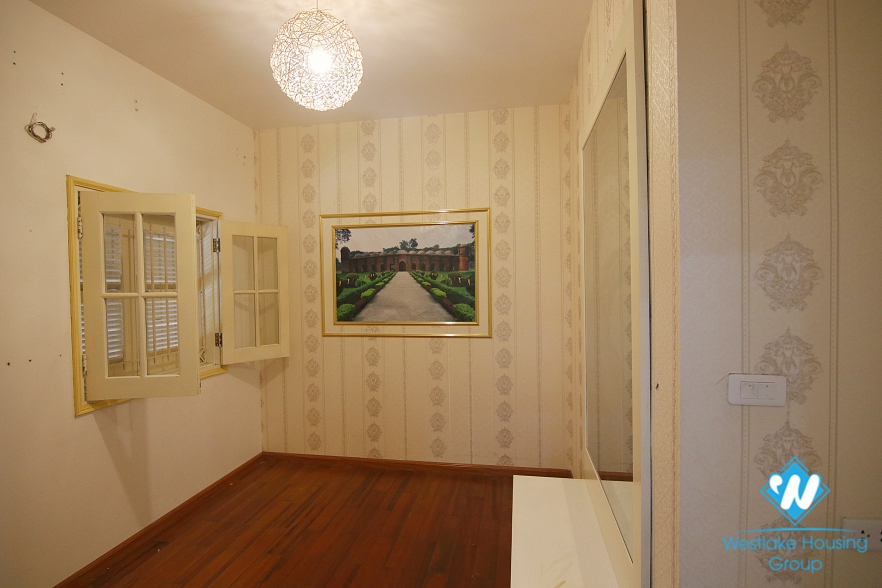 A Bright Spacious 4th floor house for rent in Ba Dinh 