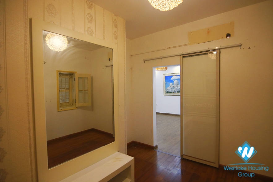 A Bright Spacious 4th floor house for rent in Ba Dinh 