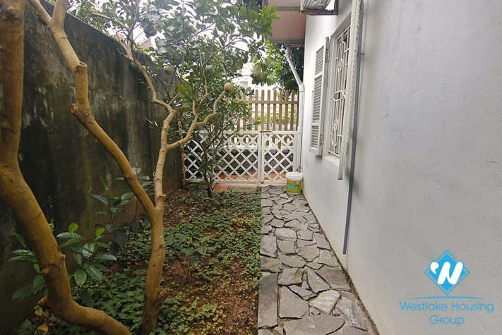 Two-bedroom garden house for rent near Ngoc Thuy International School. Long Bien