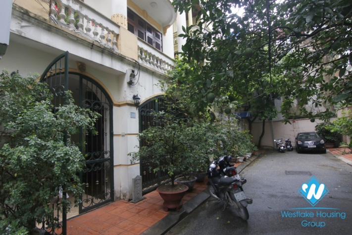 A beautiful furnished 4 bedroom House for rent in Ba Đình