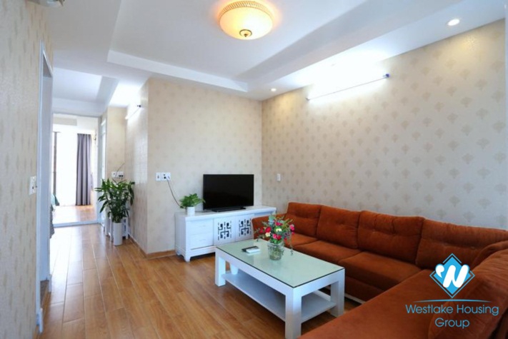 Bright apartment for rent in Yen Phu Street, Tay Ho, Ha Noi