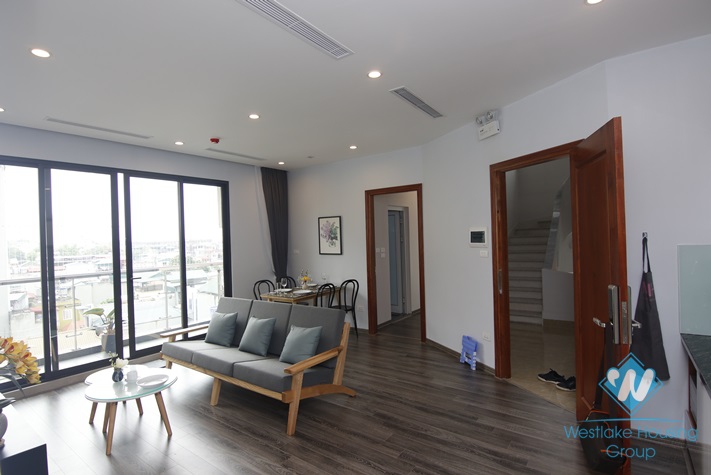 Brand new two bedrooms apartment for rent in Hoang Hoa Tham, Ba Dinh