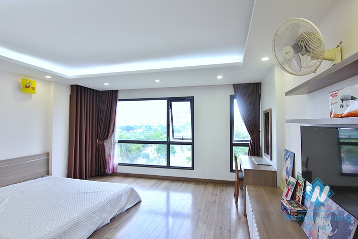 Duplex two bedrooms apartment for rent in Trinh Cong Son st, Tay Ho