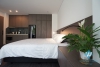 Bright studio for rent in Pho Duc Chinh street, Ba Dinh, Ha Noi