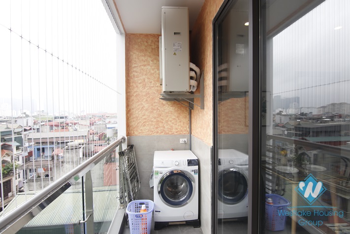 Brand new two bedrooms apartment for rent in Hoang Hoa Tham, Ba Dinh