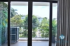 Lake view one bedroom apartment for rent in Tu Hoa st, Tay Ho 