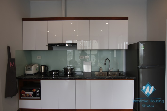 Brand new two bedrooms apartment for rent in Hoang Hoa Tham, Ba Dinh