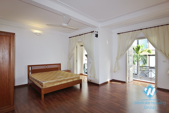 A renovated five bedrooms house for rent in To Ngoc Van, Tay Ho