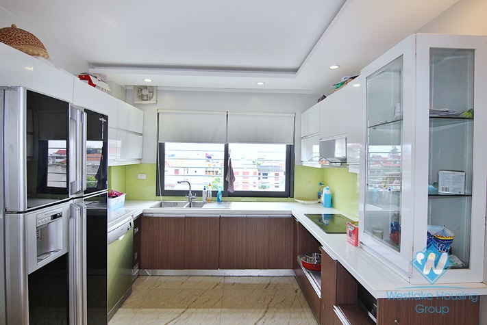 Duplex two bedrooms apartment for rent in Trinh Cong Son st, Tay Ho