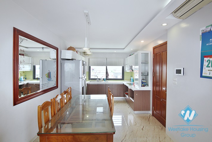 Duplex two bedrooms apartment for rent in Trinh Cong Son st, Tay Ho