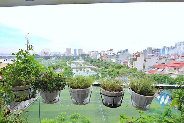 Duplex two bedrooms apartment for rent in Trinh Cong Son st, Tay Ho