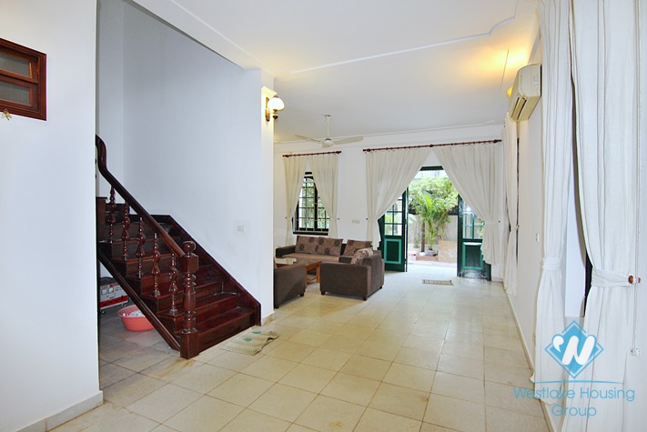 A renovated five bedrooms house for rent in To Ngoc Van, Tay Ho
