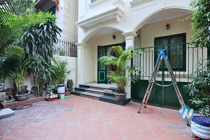 A renovated five bedrooms house for rent in To Ngoc Van, Tay Ho