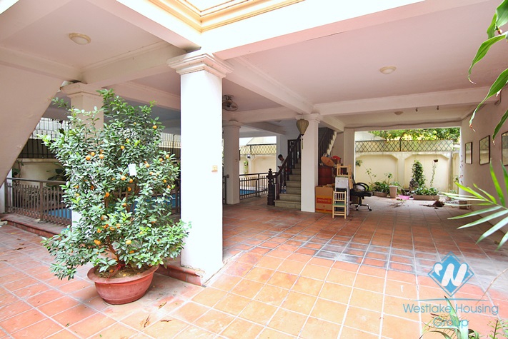 A charming house with pool for rent in To Ngoc Van st, Tay Ho, Ha Noi