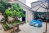 House with four bedrooms and large green garden space for rent in Ngoc Thuy Long Bien