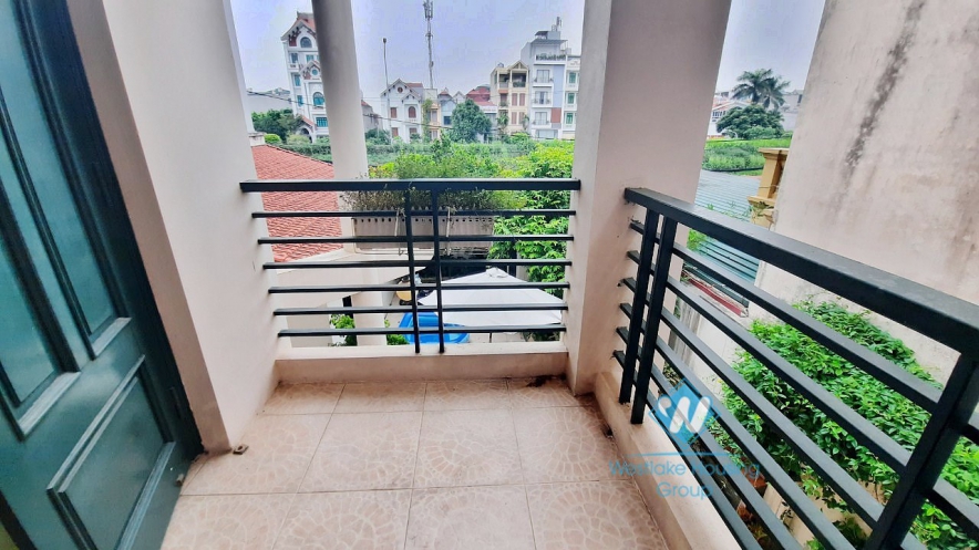 House with four bedrooms and large green garden space for rent in Ngoc Thuy Long Bien