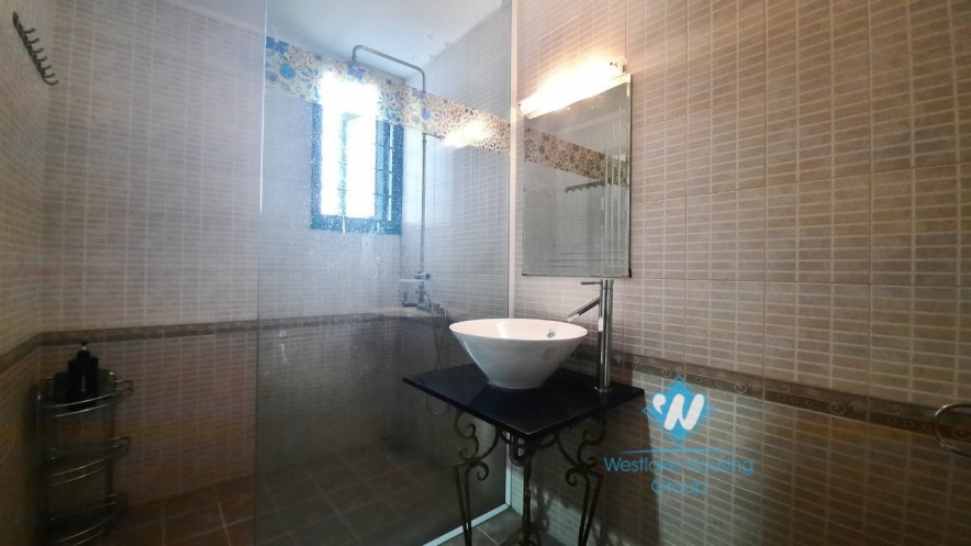 House with four bedrooms and large green garden space for rent in Ngoc Thuy Long Bien