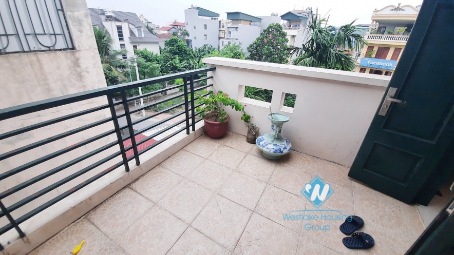 House with four bedrooms and large green garden space for rent in Ngoc Thuy Long Bien