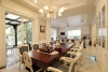 Detached Ambassador standard villa to lease in Vinhomes Riverside Hanoi