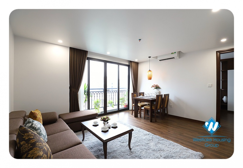 Magnificent 2-bedroom apartment on Kim Ma Thuong Str.